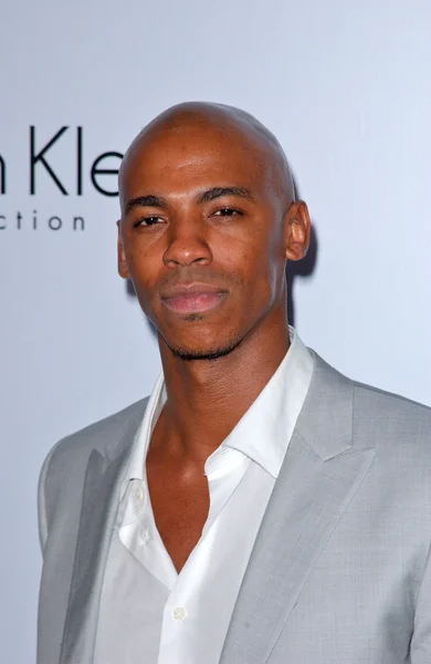 Mechad Brooks at the Calvin Klein Collection Party to Celebrate LA Arts Month, Calvin Klein Store, Los Angeles, CA. 01-28-10 — ストック写真