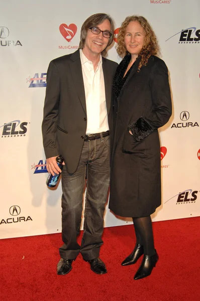 Jackson Browne e Dianna Cohen — Fotografia de Stock
