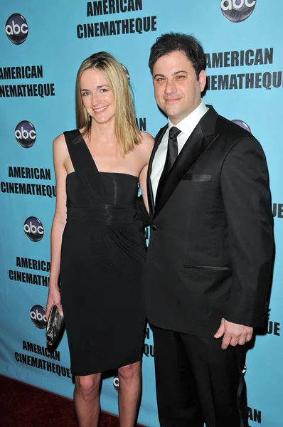 Jimmy Kimmel di Acara Tahunan ke-24 American Cinematheque Award untuk menghormati Matt Damon, Beverly Hilton hotel, Beverly Hills, CA. 03-27-10 — Stok Foto