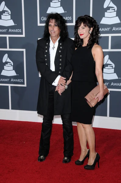 Alice Cooper at the 52nd Annual Grammy Awards, Press Room, Staples Center, Los Angeles, CA. 01-31-10 — Stock Photo, Image