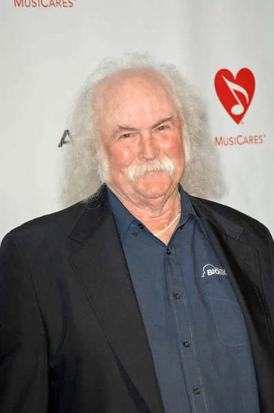 David Crosby at the 2010 MusiCares Person Of The Year Tribute To Neil Young, Los Angeles Convention Center, Los Angeles, CA. 01-29-10 — Stock Photo, Image