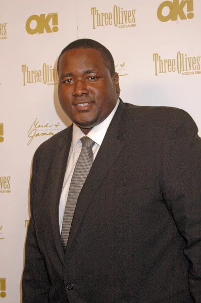 Quinton Aaron at the OK Magazine Pre-Oscar Party, Beso, Hollywood, CA. 03-05-10 — Stock Photo, Image