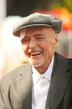 Dennis Hopper at the Hollywood Walk of Fame induction ceremony for Dennis Hopper, Hollywood Blvd., Hollywood, CA. 03-26-10