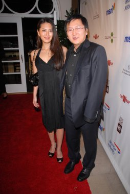 Mariko Abe ve Masi Oka, Thewrap'ın özel Oscar partisi, Culina, Four Seasons Hotel, Beverly Hills, Ca. 03-01-10