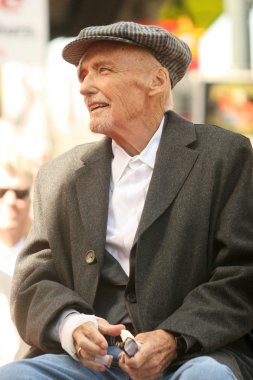 Dennis Hopper at the Hollywood Walk of Fame induction ceremony for Dennis Hopper, Hollywood Blvd., Hollywood, CA. 03-26-10