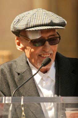 Dennis Hopper at the Hollywood Walk of Fame induction ceremony for Dennis Hopper, Hollywood Blvd., Hollywood, CA. 03-26-10