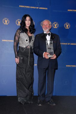 Cher ve norman jewison 62 yıllık dga Ödülü - basın odası, hyatt regency century plaza hotel, century city, ca. 01-30-10