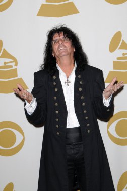 Alice cooper, 52 yıllık grammy Ödülleri, basın odası, staples center, los angeles, ca. 01-31-10