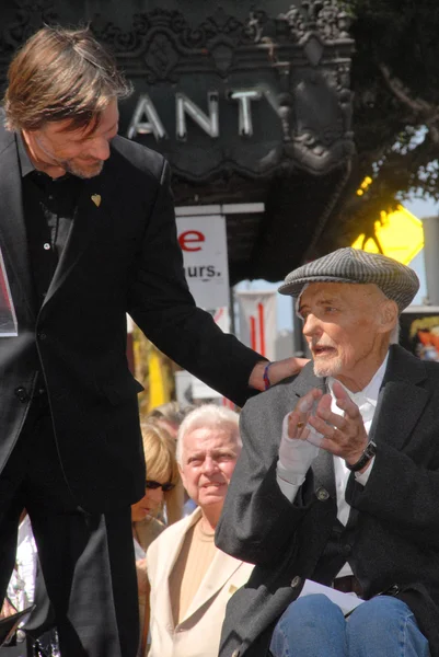 Viggo Mortensen y Dennis Hopper — Foto de Stock