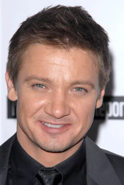 Jeremy renner den hollywood reporter förvaltares nattetid på borgmästarens residence, presenteras av bing och msn, privat läge, los angeles, ca. 03-04-10 — Stockfoto