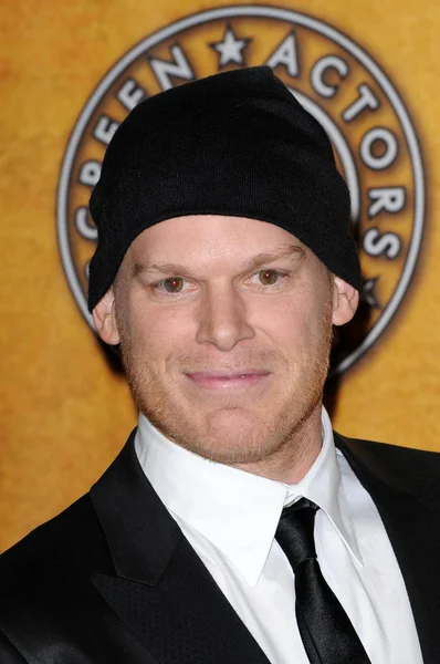 Michael C. Hall at the 16th Annual Screen Actors Guild Awards Press Room, Shrine Auditorium, Los Angeles, CA. 01-23-10 — Stockfoto