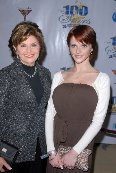 Gloria allred i joslyn james — Zdjęcie stockowe