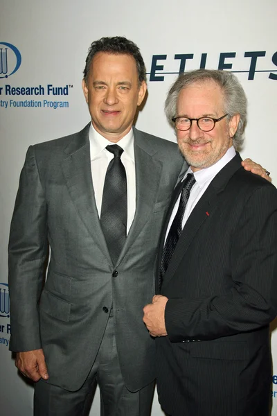 Tom Hanks and Steven Spielberg — Zdjęcie stockowe