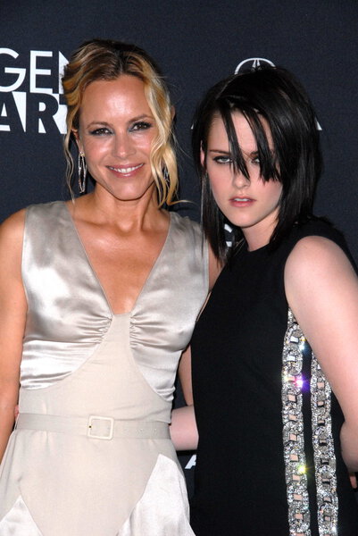 Maria Bello and Kristen Stewart at "The Yellow Handkerchief" Los Angeles Premiere, Pacific Design Center, West Hollywood, CA. 02-18-10