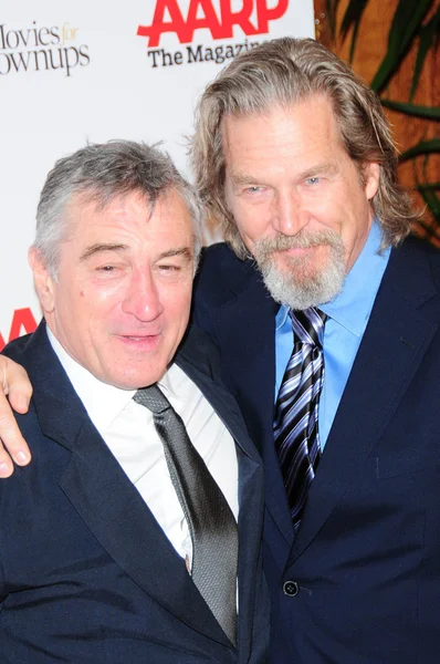 Robert De Niro and Jeff Bridges — Stock Photo, Image