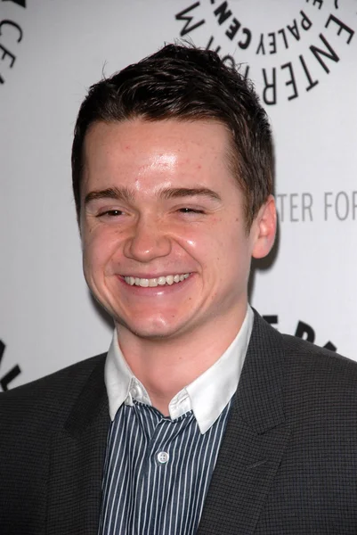 Dan byrd op paleyfest 2010, ter ere van "cougar town" als onderdeel van de zevenentwintigste jaarlijkse paleyfest, saban theater, los angeles, ca. 03-05-10 — Stockfoto