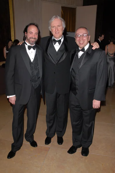 Stephen rivkin, james cameron und john refoua — Stockfoto