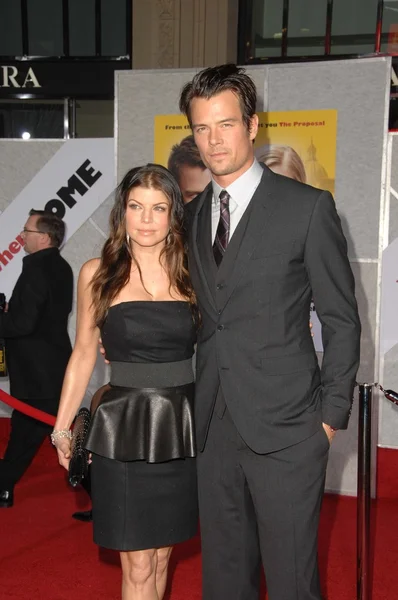 Stacy ferguson "fergie" i josh duhamel — Zdjęcie stockowe