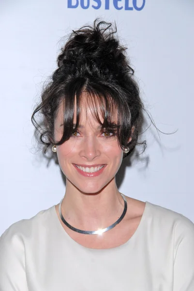 Abigail Spencer at the Artists for Peace and Justice Artists for Haiti benefit, Trak 16 Gallery, Santa Monica, CA. 01-28-10 — стоковое фото