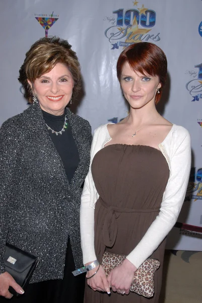 Gloria Allred and Joslyn James — Stock Photo, Image