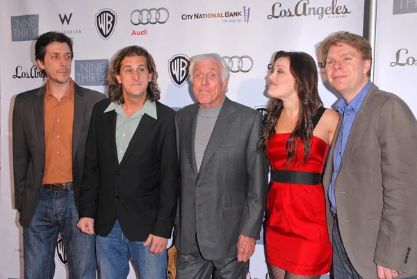 Van Dyke e Ashley Brown con i Vantastics-r-nat della raccolta fondi annuale Geffen Playhouses "Backstage at The Geffen" Gala, Geffen Playhouse, Westwood, Ca. 03-22-10 — Foto Stock