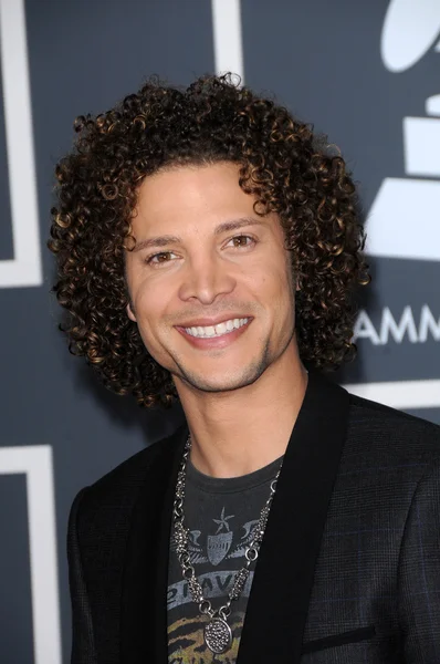 Justin Guarini at the 52nd Annual Grammy Awards - Arrivals, Staples Center, Los Angeles, CA. 01-31-10 — ストック写真