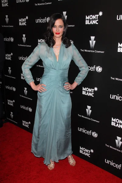 Eva Green at the Montblanc Charity Cocktail to Benefit UNICEF, Soho House, West Hollywood, CA. 03-06-10 — Stock Photo, Image
