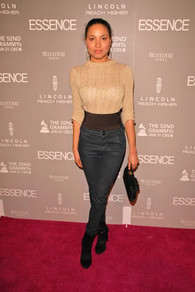 Jurnee Smollett at the ESSENCE Black Women in Music celebration honoring Mary J. Blige, Sunset Tower Hotel, West Hollywood, CA. 01-27-10 — 图库照片