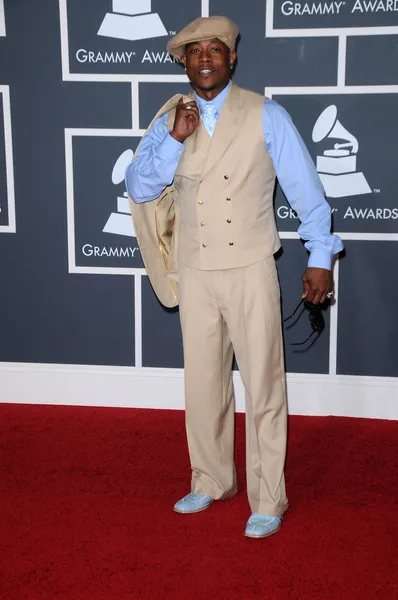 Calvin Richardson no Grammy Awards 52nd Annual Arrivals, Staples Center, Los Angeles, CA. 01-31-10 — Fotografia de Stock