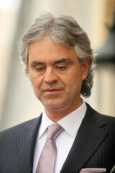 Andrea Bocelli — Foto de Stock