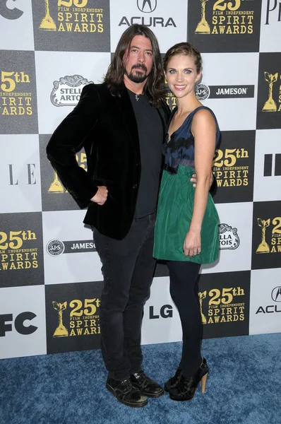 Dave Grohl al 25th Film Independent Spirit Awards, Nokia Theatre L.A. Live, Los Angeles, CA. 03-06-10 — Foto Stock