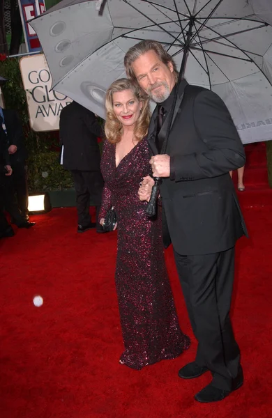 Jeff Bridges at the 67th Annual Golden Globe Awards, Beverly Hilton Hotel, Beverly Hills, CA. 01-17-10 — Stock fotografie