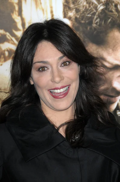 Michelle Forbes at 'The Pacific' Mini Series screening, Chinese Theater, Hollywood, CA. 02-24-10 — Zdjęcie stockowe