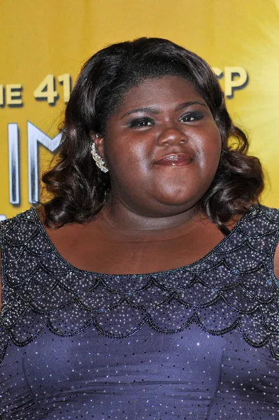 Gabourey sidibe w 41 naacp image awards - prasy, Sanktuarium auditorium, los angeles, ca. 02-26-2010 — Zdjęcie stockowe