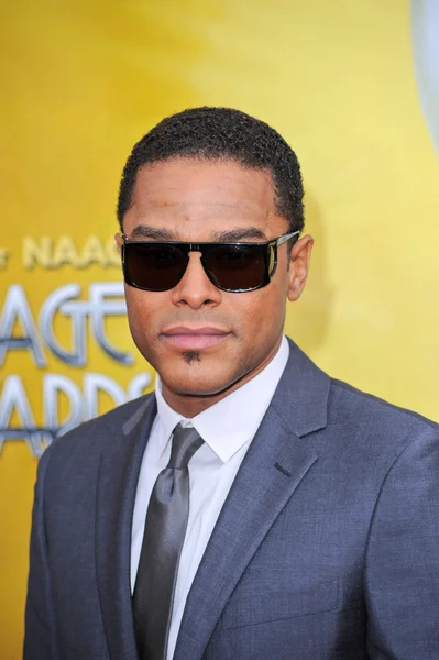 Maxwell at the 41st NAACP Image Awards - Arrivals, Shrine Auditorium, Los Angeles, CA. 02-26-10 — Stock Photo, Image