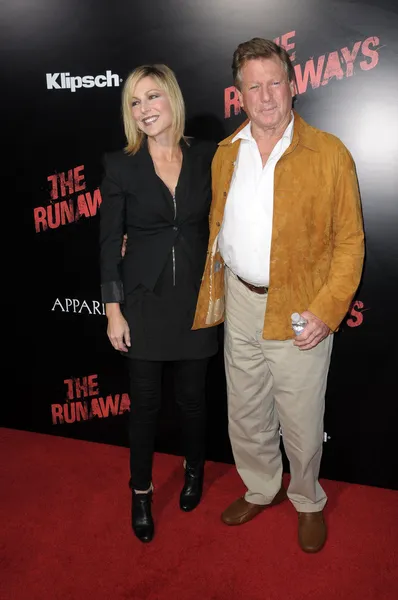 Tatum O'Neal a Ryan O'Neal — Stock fotografie