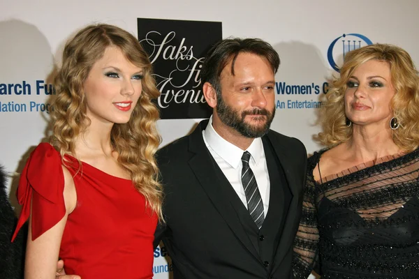 Taylor Swift, Tim McGraw e Faith Hill — Fotografia de Stock