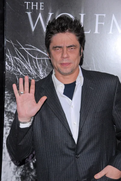 Benecio del toro — Stockfoto