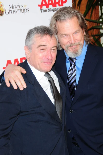 Robert De Niro and Jeff Bridges — Stock Photo, Image