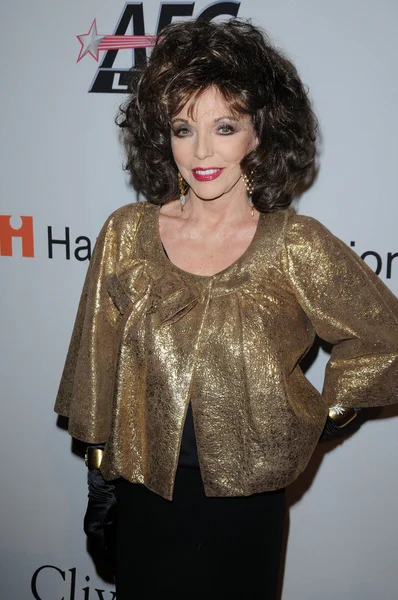 Joan Collins at The Recording Academy and Clive Davis Present The 2010 Pre-Grammy Gala - Salute To Icons, Beverly Hilton Hotel, Beverly Hills, CA. 01-30-10 — Stock Photo, Image