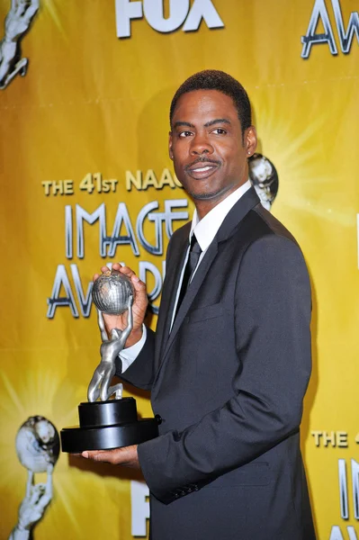 Chris Rock no 41st NAACP Image Awards - Sala de Imprensa, Shrine Auditorium, Los Angeles, CA. 02-26-2010 — Fotografia de Stock