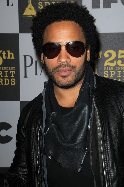 Lenny Kravitz at the 25th Film Independent Spirit Awards, Nokia Theatre L.A. Live, Los Angeles, CA. 03-06-10 — Stock Photo, Image