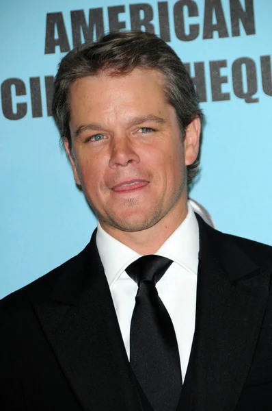 Matt Damon at the 24th Annual American Cinematheque Award Ceremony Honoring Matt Damon, Beverly Hilton hotel, Beverly Hills, CA. 03-27-10 — 图库照片