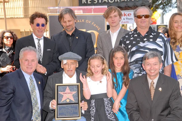 Dennis Hopper, Viggo Mortensen, Jack Nicholson — Foto Stock