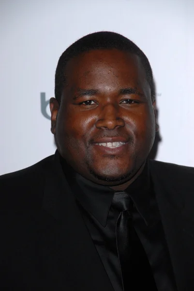 Quinton Aaron at the Hollywood Reporter's Nominee's Night at the Mayor's Residence, presented by Bing and MSN, Private Location, Los Angeles, CA. 03-04-10 — Stock Photo, Image