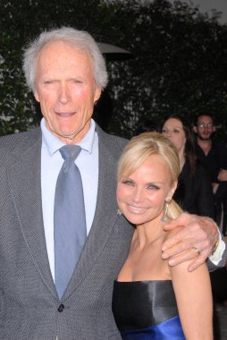 Clint Eastwood and Kristin Chenoweth