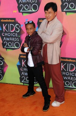 Jaden Smith and Jackie Chan