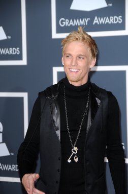 Aaron carter, 52 yıllık grammy Ödülleri - gelenler, staples center, los angeles, ca. 01-31-10