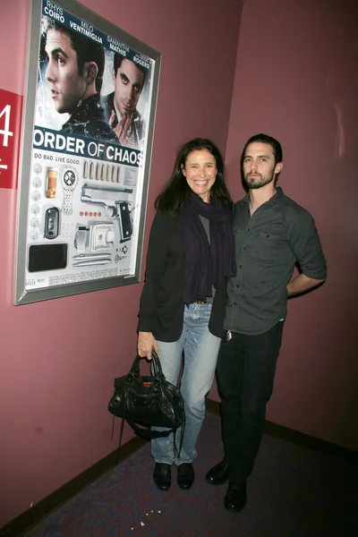 Mimi Rogers at the 'Love Letters' performance benefitting The Elizabeth Taylor HIVAids Foundation. Paramount Studios, Hollywood, CA. 12-01-07 — Zdjęcie stockowe