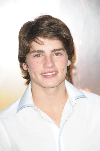 Gregg Sulkin at "The Last Song" World Premiere. Arclight, Hollywood, CA. 03-25-10 — Stock Photo, Image